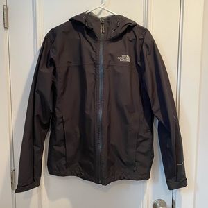 The North Face men’s black rain jacket (size S)